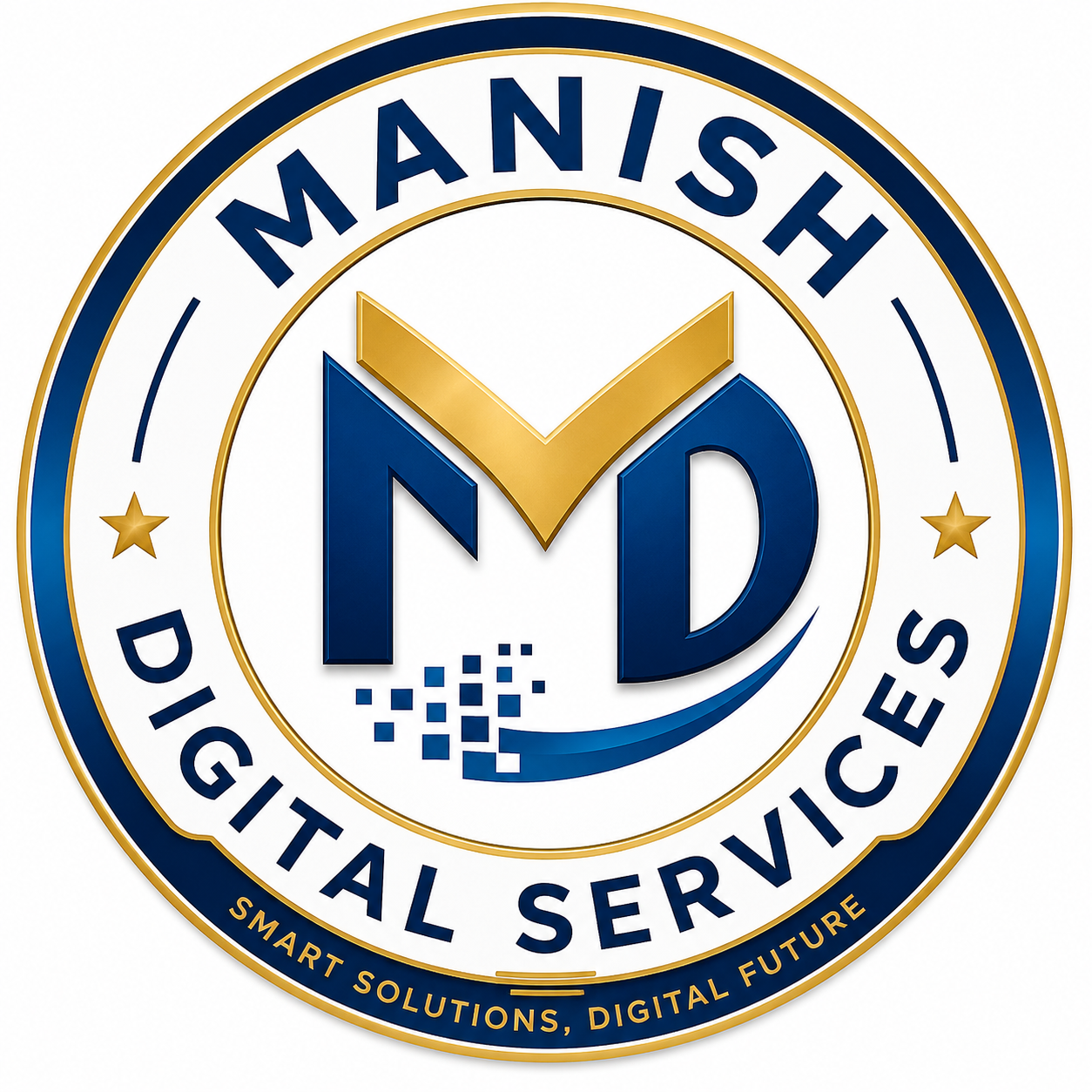 Manish Digital Services Logo